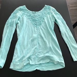 Turquoise sweater